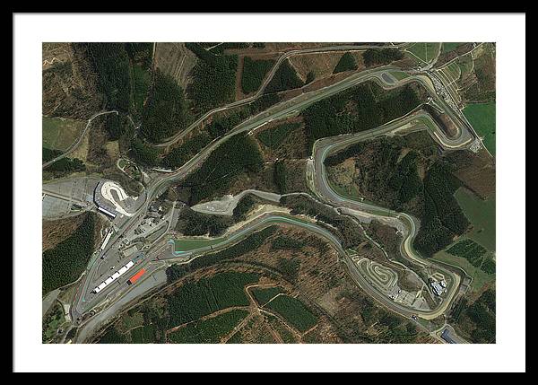 Circuit de Spa-Francorchamps - Framed Print