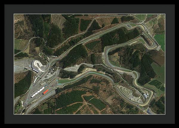 Circuit de Spa-Francorchamps - Framed Print