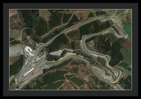 Circuit de Spa-Francorchamps - Framed Print