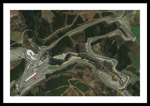 Circuit de Spa-Francorchamps - Framed Print