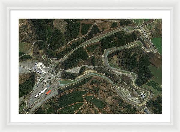 Circuit de Spa-Francorchamps - Framed Print
