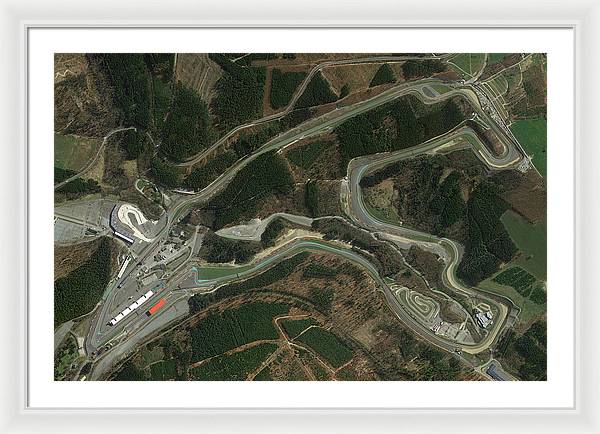 Circuit de Spa-Francorchamps - Framed Print