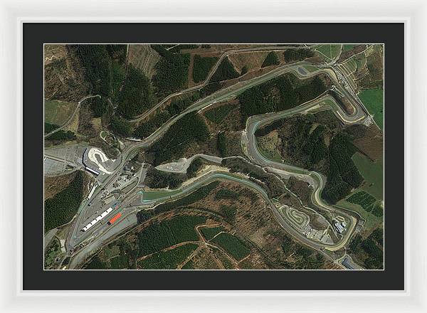 Circuit de Spa-Francorchamps - Framed Print