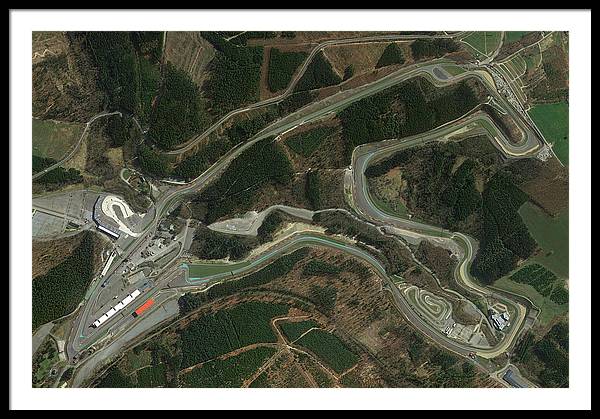 Circuit de Spa-Francorchamps - Framed Print