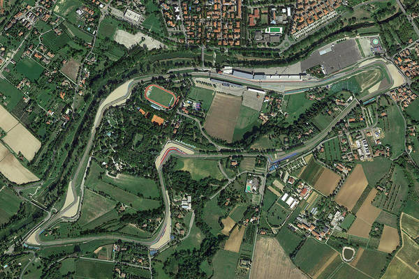 Autodromo Enzo e Dino Ferrari - Art Print