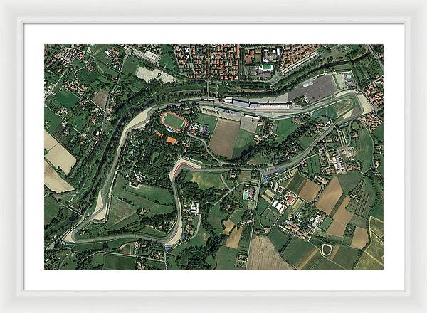 Autodromo Enzo e Dino Ferrari - Framed Print