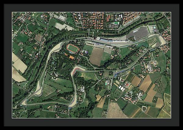 Autodromo Enzo e Dino Ferrari - Framed Print