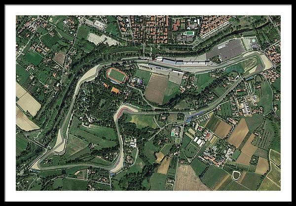 Autodromo Enzo e Dino Ferrari - Framed Print
