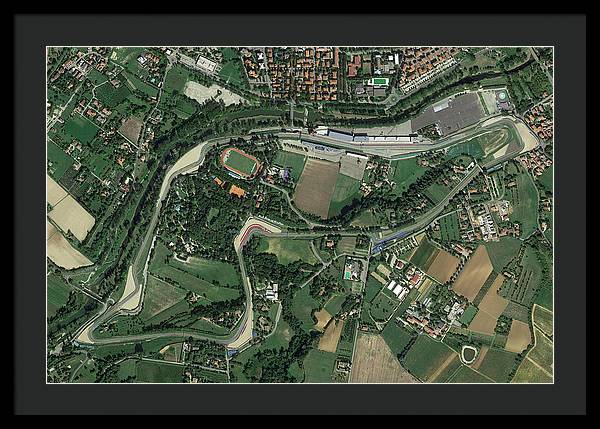 Autodromo Enzo e Dino Ferrari - Framed Print
