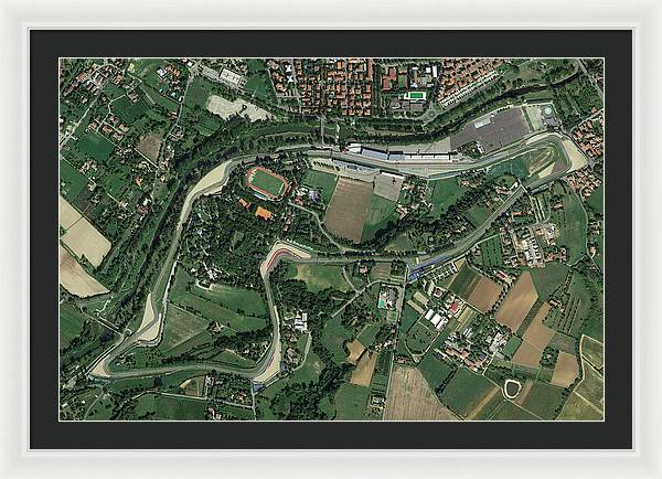 Autodromo Enzo e Dino Ferrari - Framed Print
