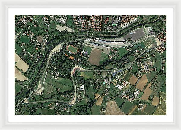 Autodromo Enzo e Dino Ferrari - Framed Print