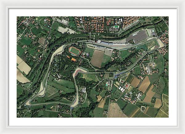 Autodromo Enzo e Dino Ferrari - Framed Print