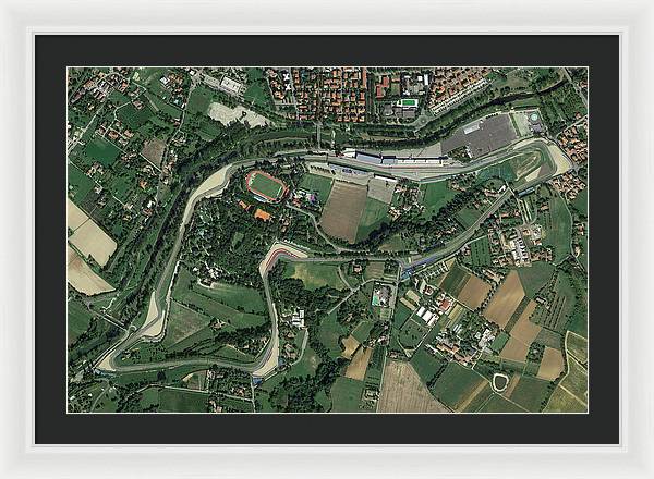 Autodromo Enzo e Dino Ferrari - Framed Print