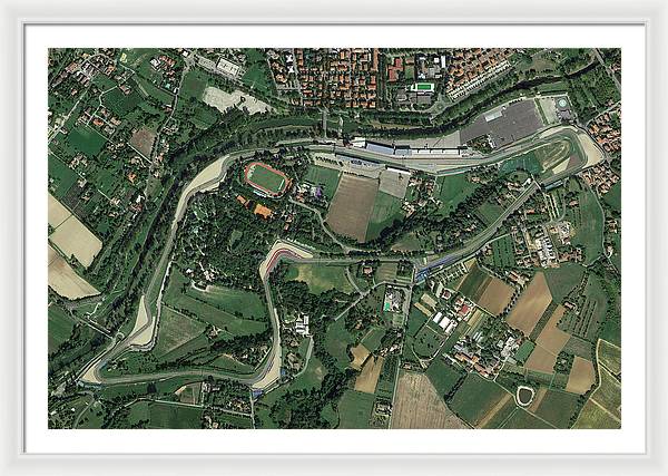 Autodromo Enzo e Dino Ferrari - Framed Print