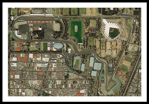 Autodromo Hermanos Rodriguez - Framed Print