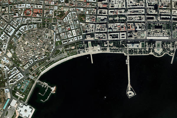 Baku City Circuit - Art Print