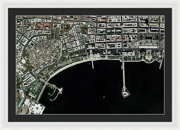 Baku City Circuit - Framed Print