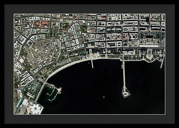 Baku City Circuit - Framed Print