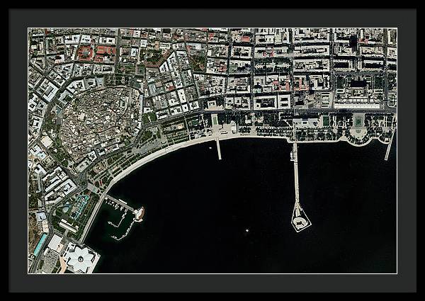Baku City Circuit - Framed Print