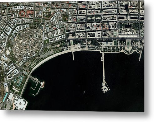 Baku City Circuit - Metal Print