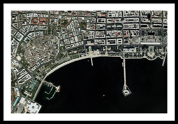 Baku City Circuit - Framed Print
