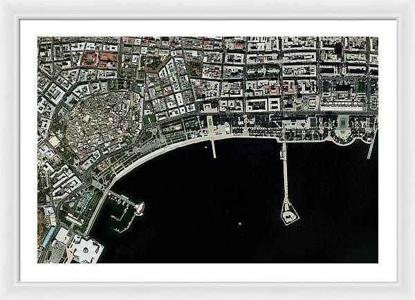 Baku City Circuit - Framed Print