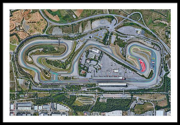 Circuit de Barcelona-Catalunya - Framed Print