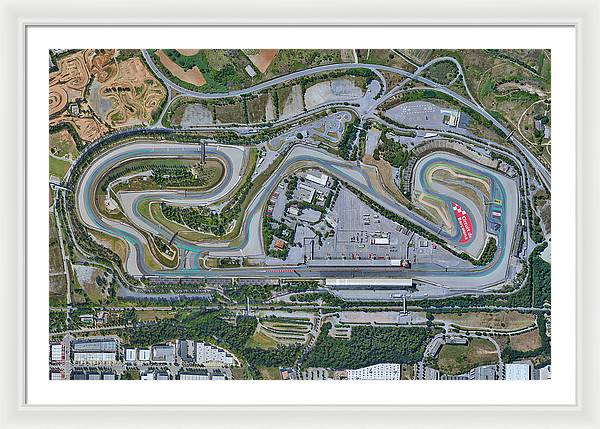 Circuit de Barcelona-Catalunya - Framed Print
