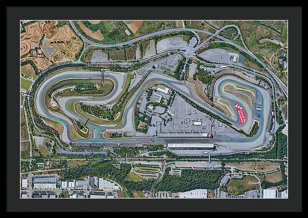 Circuit de Barcelona-Catalunya - Framed Print