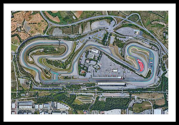 Circuit de Barcelona-Catalunya - Framed Print