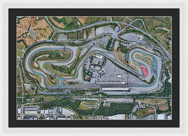 Circuit de Barcelona-Catalunya - Framed Print