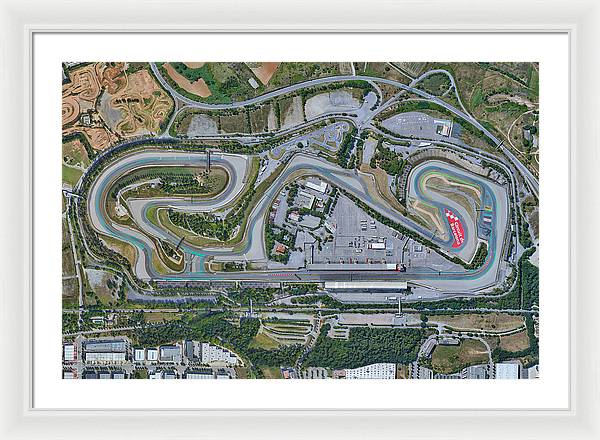 Circuit de Barcelona-Catalunya - Framed Print