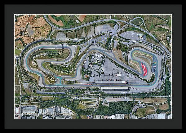 Circuit de Barcelona-Catalunya - Framed Print