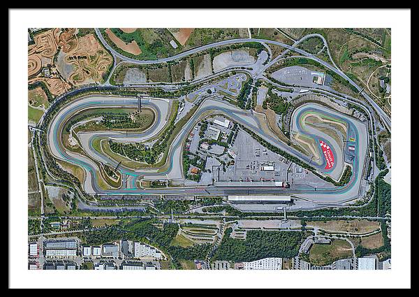 Circuit de Barcelona-Catalunya - Framed Print