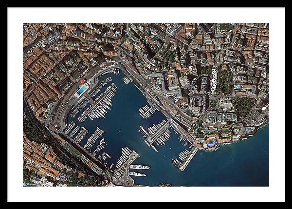 Circuit de Monaco - Framed Print