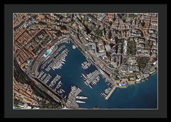 Circuit de Monaco - Framed Print