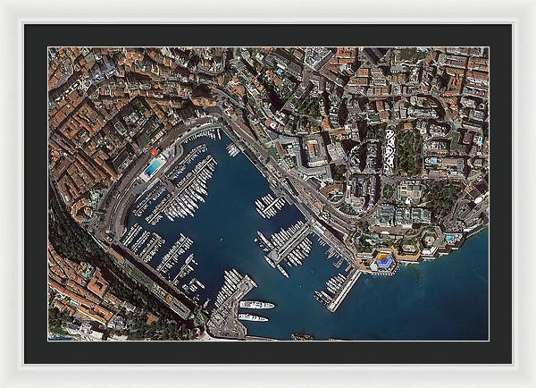 Circuit de Monaco - Framed Print