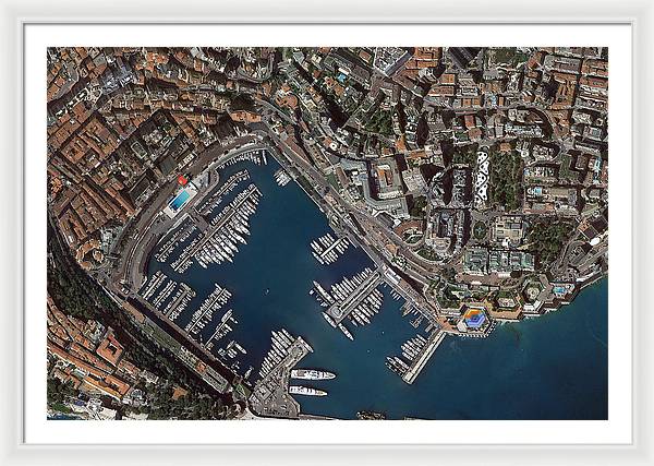 Circuit de Monaco - Framed Print