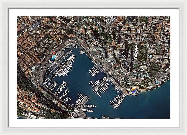 Circuit de Monaco - Framed Print