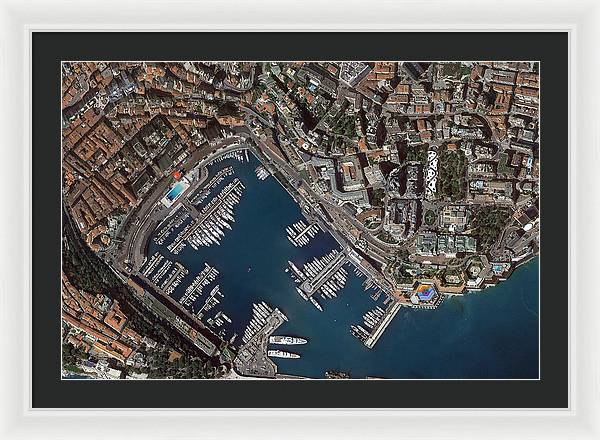 Circuit de Monaco - Framed Print
