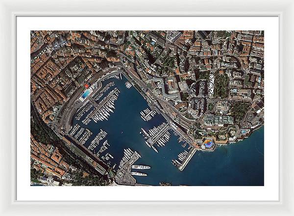 Circuit de Monaco - Framed Print