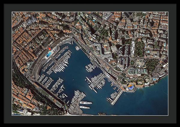 Circuit de Monaco - Framed Print