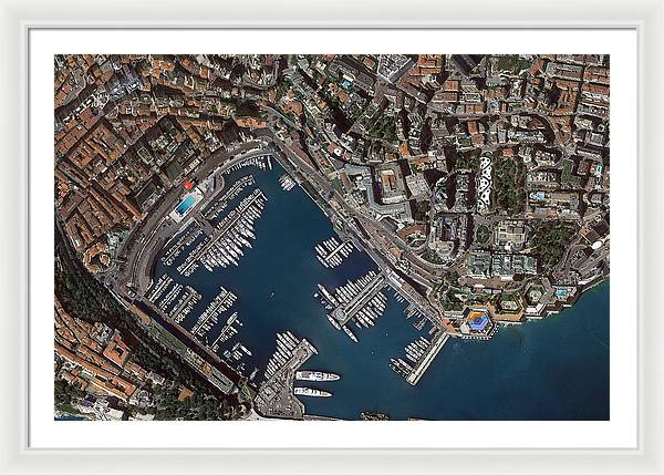 Circuit de Monaco - Framed Print