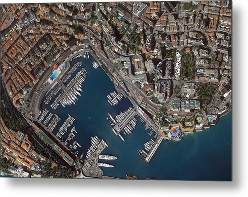 Circuit de Monaco - Metal Print