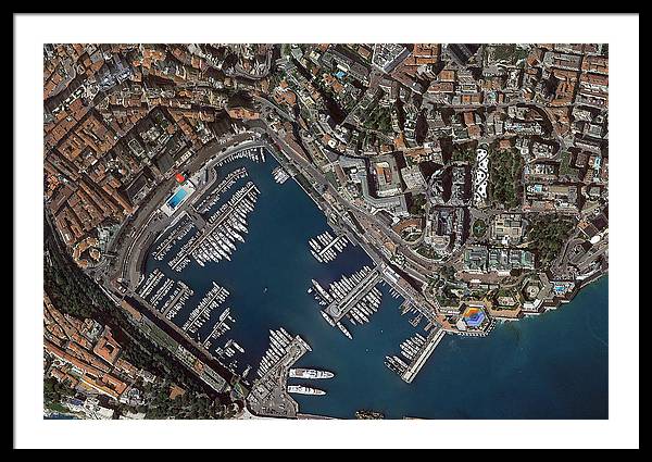 Circuit de Monaco - Framed Print