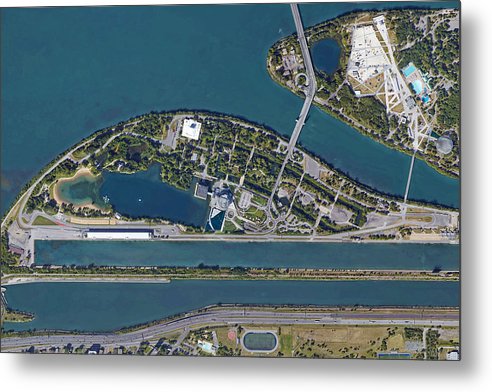 Circuit Gilles-Villeneuve - Metal Print