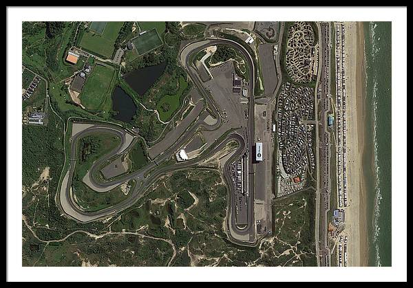 Circuit Zandvoort - Framed Print