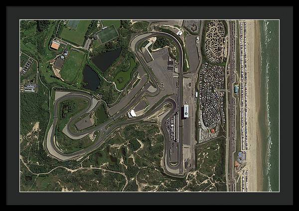 Circuit Zandvoort - Framed Print