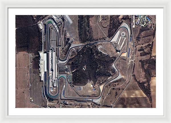 Hungaroring - Framed Print