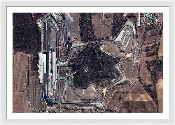 Hungaroring - Framed Print